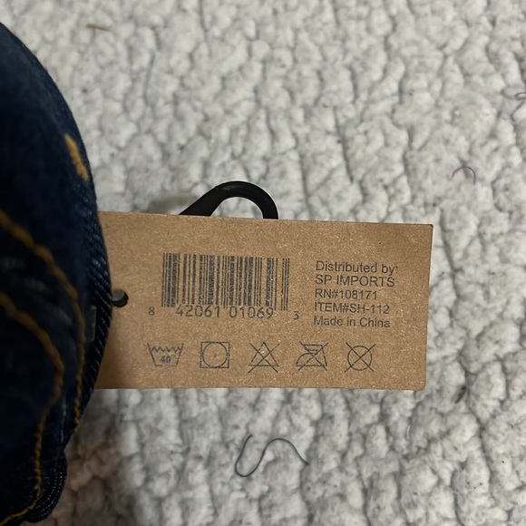 New Woman’s BOSS Denim Bling Baseball Cap / Hat - Picture 7 of 9